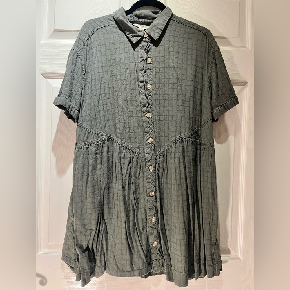 Terra & Sky Woven T-Shirt Dress
